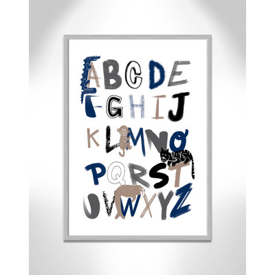 Critter Alphabet 1, impression sur papier