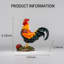 Sculpture de poulet chanceux - Décoration de maison exquise