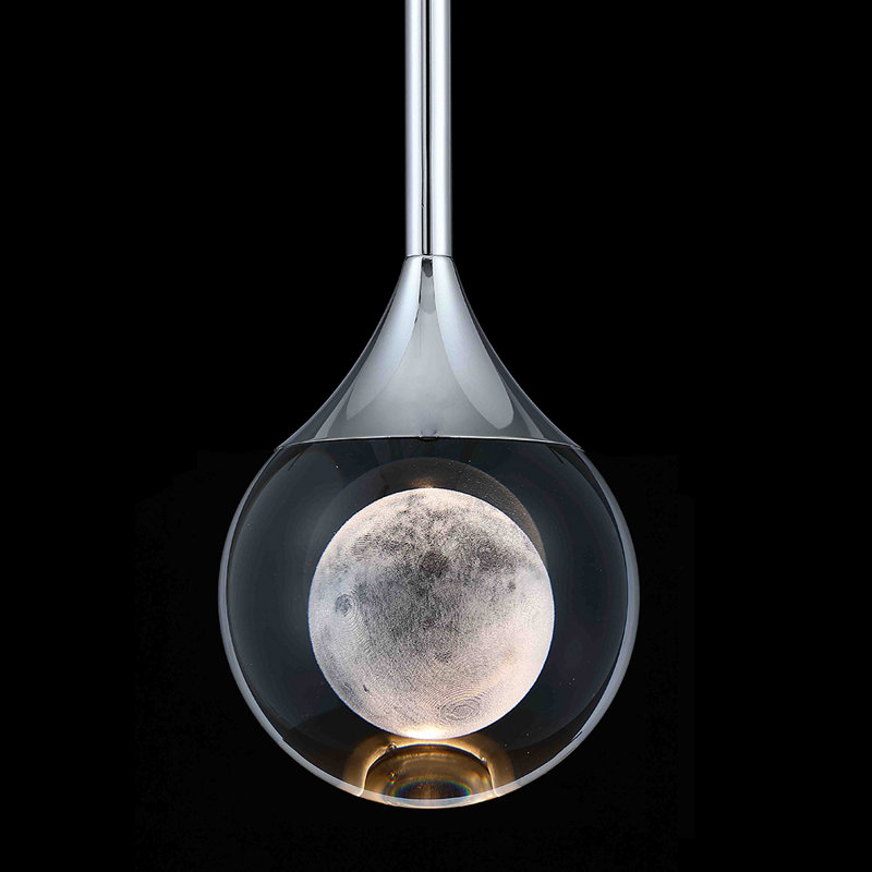 Éclairage pour îlot de cuisine 1 lumière DEL