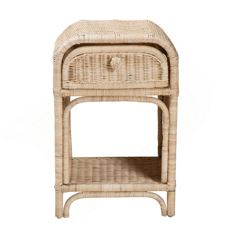 Nightstand With One Drawer And One Shelf