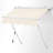 Polyester Cover Patio Window Awning, Manual Retractable Sunshade Canopy-93764367