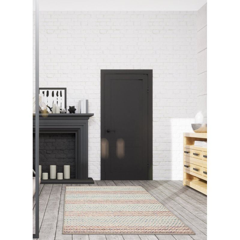 Tapis sarcelle Sienna 5 pi 2 po x 8 pi 3 po