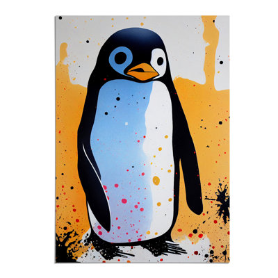 Penguin Graffiti No.2 - Wall Art