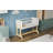 Quinnetta Mini Cot with Mattress