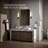 Purist 24" Hotelier Metal Wall-Mount Bathroom Shelf, Towel Holder-92281329