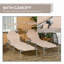 Ouita 187cm Long Reclining Single Chaise-307660560