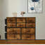 Steel 99.1 cm W Chest of 10 Drawers