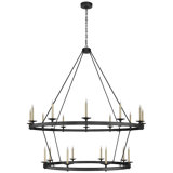 Chapman & Myers Launceton Two Tiered Chandelier