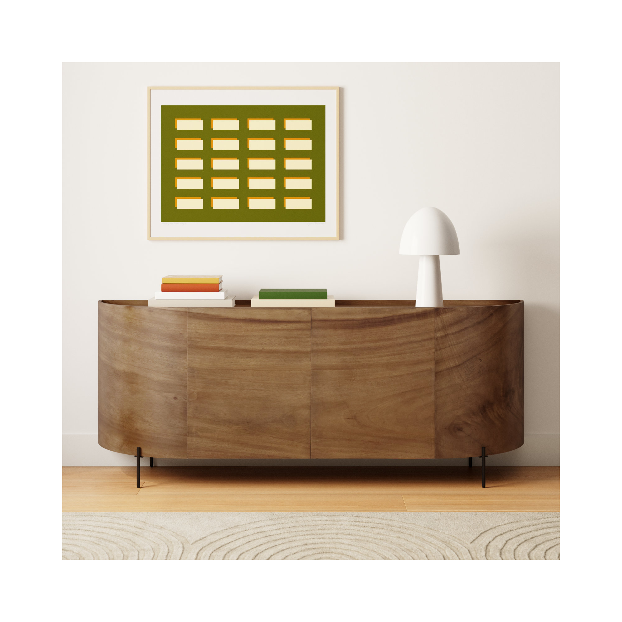 Dullingham 77'' Sideboard, Caramel