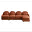 Canapé Teddy en tissu 4 places en forme de nuage, dossier incurvé et accoudoirs avec coussins lombaires incurvés, canapé modulaire 4 places modulaire avec repose-pieds mobile et coussin de soutien à double couche-2115803817-2115803821