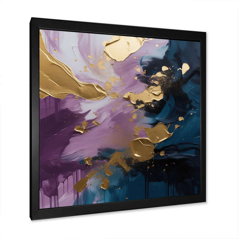 Impression sur toile, Cadre photo noir, H 24 po x l 24 po x P 1 po