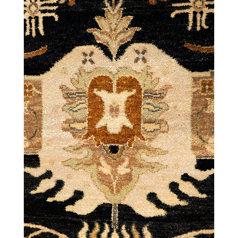 Overdyed One-of-a-Kind 9' 1" X 12' 2" Hand Knotted Area Rug