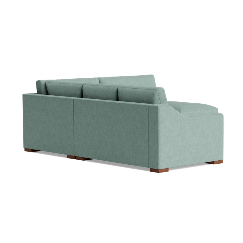 Lucca Sectional, Right Hand Facing, Performance Weave - Spa