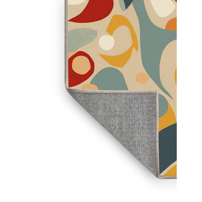 Snappy Vibe Rug, Round 5'