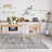 Modern Solid Geometric Area Rug-801976317
