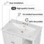 Wenty 18.03'' Ceramic Rectangular Bathroom Sink