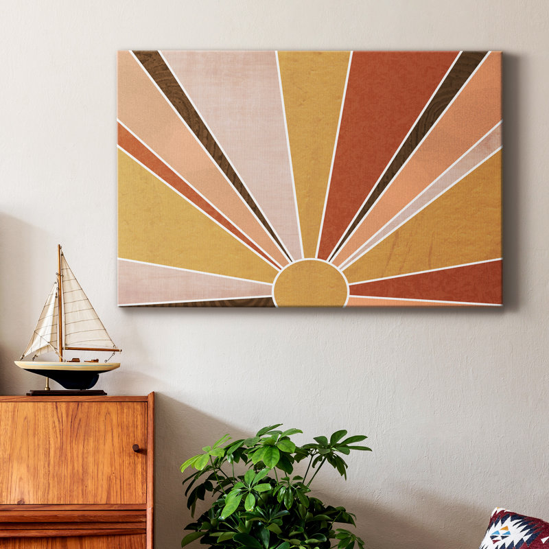 Sedona Sunrise - reproduction sur toile tendue, H 60 po x l 40 po x P 1 po