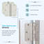 Porte de garde-manger double Prehung Style-129063846