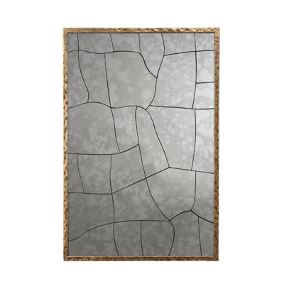 Fractu Rectangle Iron Mirror