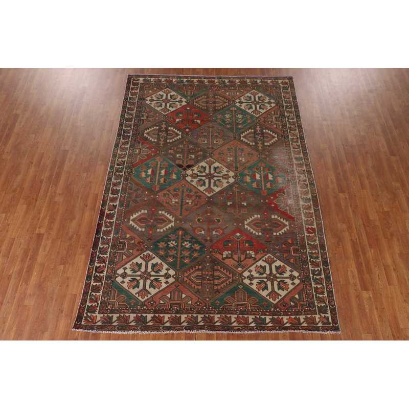 Distressed   Area Rug 7x10