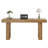 63'' Rustic Computer Desk for Home Office with Thick Wood Top