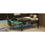 Lit mezzanine avec bureau Gaming, DEL-1329491790-1329491789