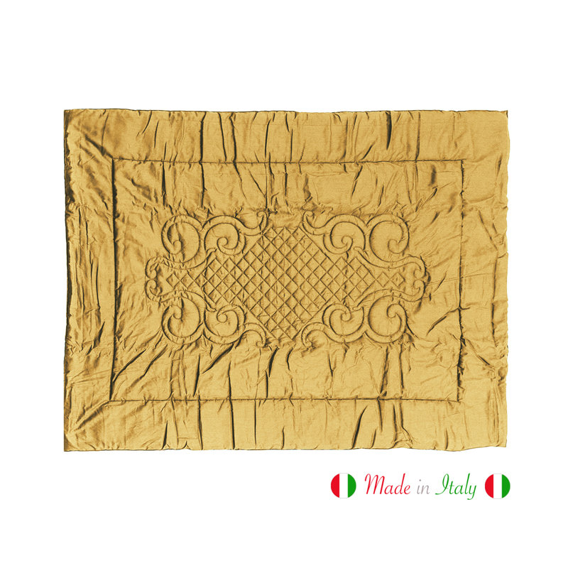 Minnich Throw Blanket, Yellow Ochre
