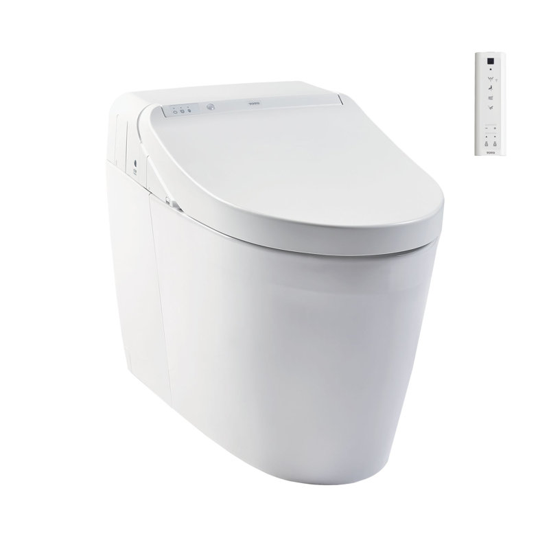 Washlet® Dual-Flush Elongated One-Piece Toilet (Seat Included)