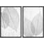 «Marine Blue Mid Century Modern Minimalist Abstract Shapes», 2 pièces sur toile-99016441-99016442