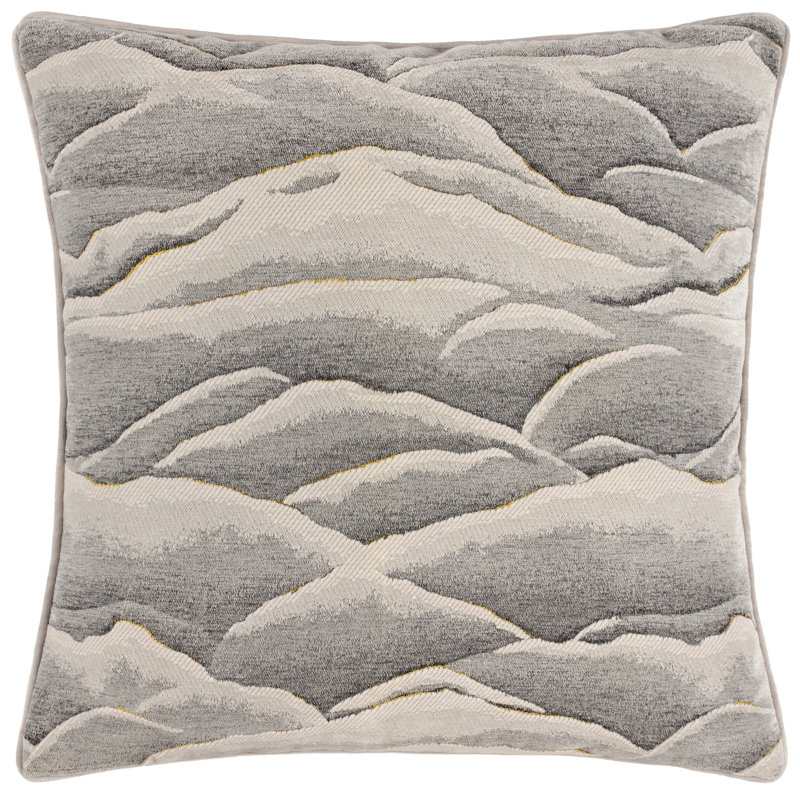 Stratus Square Cushion, Light Grey