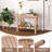 Macneel 21 W Shower Indonesia Teak Wood Bench