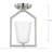 Bera Astri Glass Semi Flush Mount-1168082746