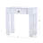 Jessa 31.25'' Glass Top Console Table