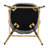 Latefa Upholstered Counter Stool with Metal Frame-284612852