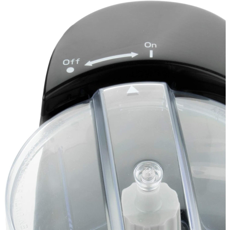 Brentwood 1.5 Cup Mini Food Chopper Processor, Black