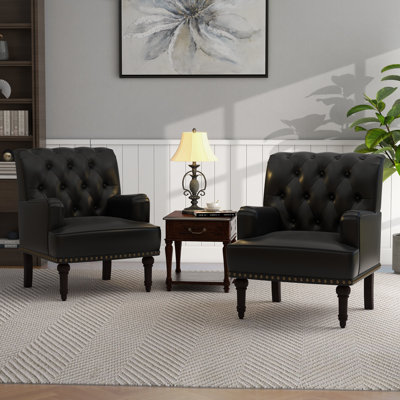 Arian 71 Cm Wide Tufted Armchair