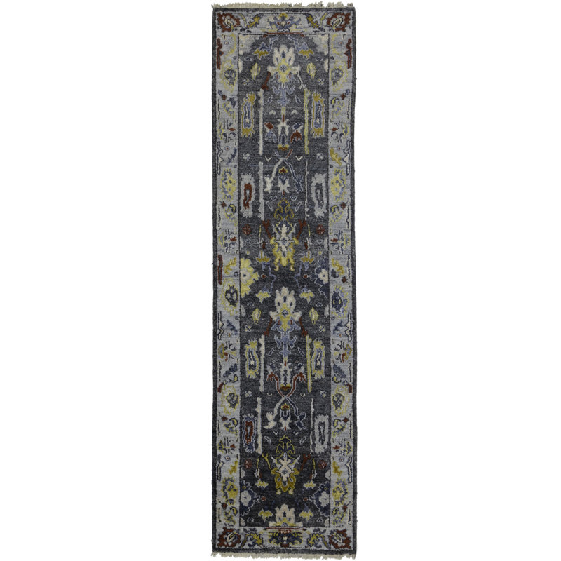 Tapis noir / gris