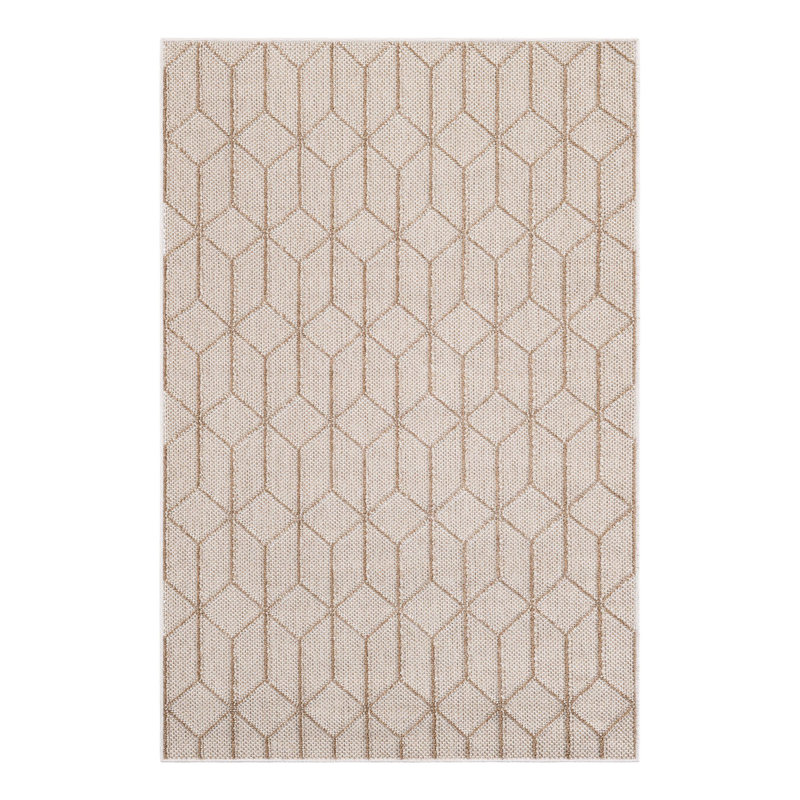 Indoor/Outdoor Trellis Area Rug, Rectangle 4'1" x 6'1"