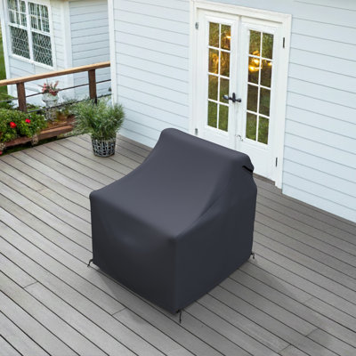 Marindo Patio Aluminum Swivel Lounge Chair Patio Cover