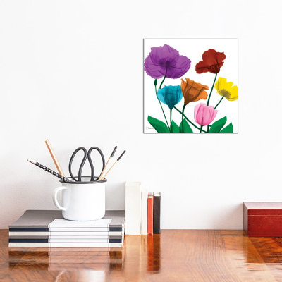 Jewel Floral Cluster II by Albert Koetsier - Wrapped Canvas Painting