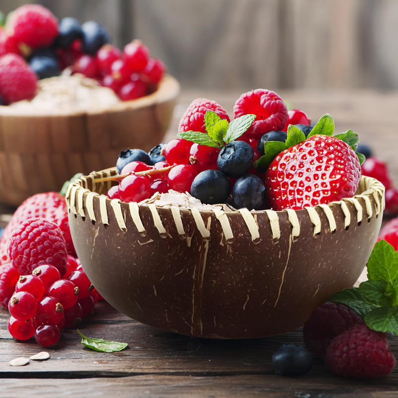 17 oz. Fiber Coconut Dessert Bowl