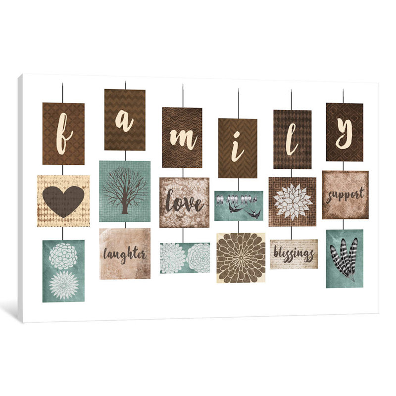 Family by Erin Clark - Wrapped Canvas Print, 66.04 cm H x 45.72 cm W x 1.91 cm D