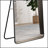 4Th Generation Floor-Mounted Full-Length Arched Mirror, Aluminum Alloy Frame For Modern Spaces And Enhanced Visibility