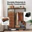 CD006 102cm Rolling Portable Wardrobe-125083542