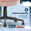Comfort Ergo Swivel Office Chair-1281981136-1278541100