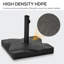 44 Lb. Plastic Free Standing Umbrella Base