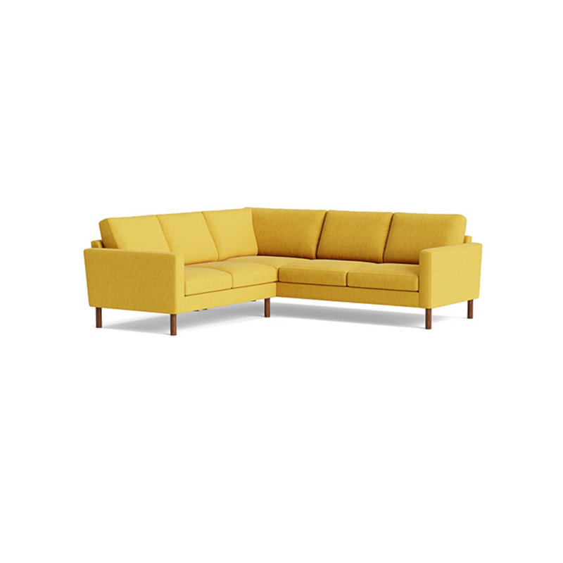 Laguna Sectional, Right Hand Facing, Performance Weave - Snow