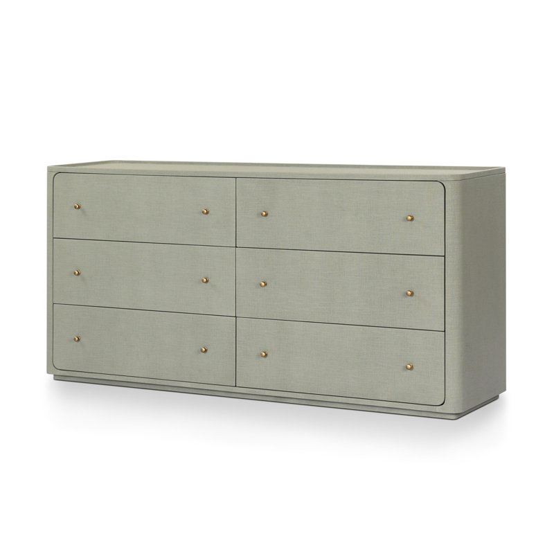 Paula 6 - Drawer Dresser, Laurel Sage