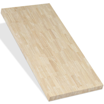 Comptoir en bois massif Hevea