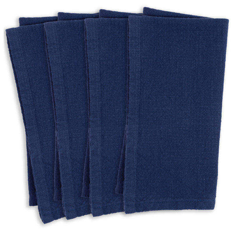 4 Piece Napkin Set, Gray